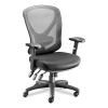 Alera Aeson Series Multifunction Task Chair, Supports Up to 275 lb, 15" to 18.82" Seat Height, Black Seat/Back, Black Base2