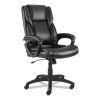 Alera Brosna Series Mid-Back Task Chair, Supports Up to 250 lb, 18.15" to 21.77 Seat Height, Black Seat/Back, Black Base1