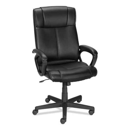 Alera Dalibor Series Manager Chair, Supports Up to 250 lb, 17.5" to 21.3" Seat  Height, Black Seat/Back, Black Base1