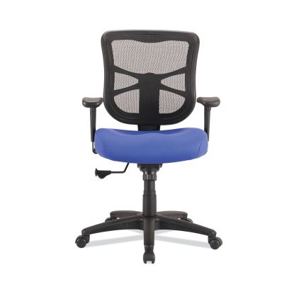 Alera Elusion Series Mesh Mid-Back Swivel/Tilt Chair, Supports Up to 275 lb, 17.9" to 21.8" Seat Height, Navy Seat1