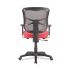 Alera Elusion Series Mesh Mid-Back Swivel/Tilt Chair, Supports Up to 275 lb, 17.9" to 21.8" Seat Height, Red2