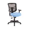 Alera Elusion Series Mesh Mid-Back Swivel/Tilt Chair, Supports Up to 275 lb, 17.9" to 21.8" Seat Height, Light Blue Seat2