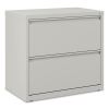 Lateral File, 2 Legal/Letter-Size File Drawers, Light Gray, 30" x 18.63" x 28"1