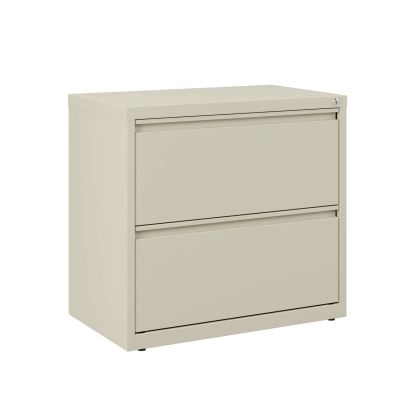 Lateral File, 2 Legal/Letter-Size File Drawers, Putty, 30" x 18.63" x 28"1