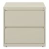 Lateral File, 2 Legal/Letter-Size File Drawers, Putty, 30" x 18.63" x 28"2