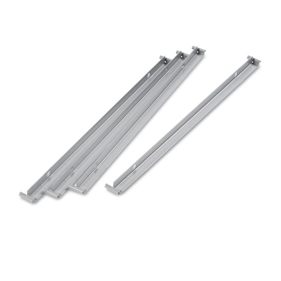 Two Row Hangrails for Alera 30" and 36" Wide Lateral Files, Aluminum, 4/Pack1