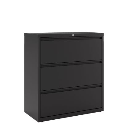 Lateral File, 3 Legal/Letter/A4/A5-Size File Drawers, Black, 36" x 18.63" x 40.25"1