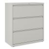 Lateral File, 3 Legal/Letter/A4/A5-Size File Drawers, Light Gray, 36" x 18.63" x 40.25"1