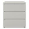 Lateral File, 3 Legal/Letter/A4/A5-Size File Drawers, Light Gray, 36" x 18.63" x 40.25"2