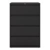 Lateral File, 4 Legal/Letter-Size File Drawers, Black, 36" x 18.63" x 52.5"2