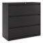 Lateral File, 3 Legal/Letter/A4/A5-Size File Drawers, Black, 42" x 18.63" x 40.25"1