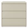 Lateral File, 3 Legal/Letter/A4/A5-Size File Drawers, Putty, 42" x 18.63" x 40.25"2