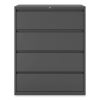 Lateral File, 4 Legal/Letter/A4/A5-Size File Drawers, Charcoal, 42" x 18.63" x 52.5"2
