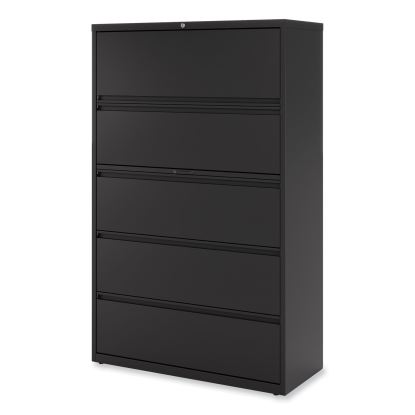 Lateral File, 5 Legal/Letter/A4/A5-Size File Drawers, Charcoal, 42" x 18.63" x 67.63"1