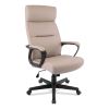 Alera Oxnam Series High-Back Task Chair, Supports Up to 275 lbs, 17.56" to 21.38" Seat Height, Tan Seat/Back, Black Base2