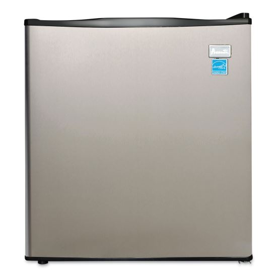 1.7 Cu. Ft. All Refrigerator, Stainless Steel/Black1