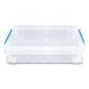 Super Stacker File and Document Box, Letter Files, 10.5 x 14.5 x 3.38, Translucent White2