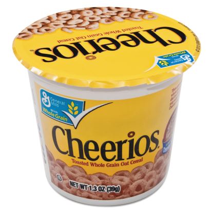 Cheerios Breakfast Cereal, Single-Serve 1.3 oz Cup, 6/Pack1