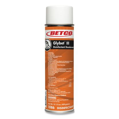 Glybet III Disinfectant, Citrus Bouquet Scent, 15.5 oz Aerosol Spray, 12/Carton1