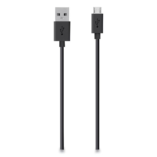 MIXIT Micro USB ChargeSync Cable, 4 ft, Black1