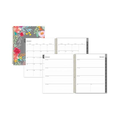 Sophie Frosted Weekly/Monthly Planner, Sophie Floral Artwork, 11 x 8.5, Multicolor Cover, 12-Month (Jan to Dec): 20231