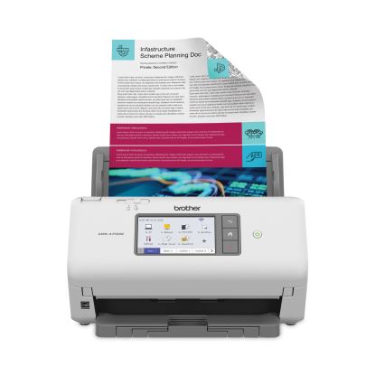 ADS-4700W Professional Desktop Scanner, 600 dpi Optical Resolution, 80-Sheet Auto Document Feeder1