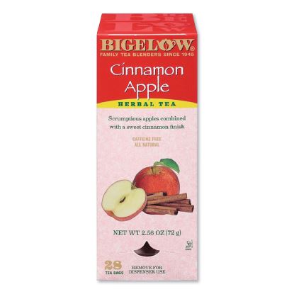 Apple Cinnamon Herbal Tea, 0.09 Tea Bag, 28/Box1