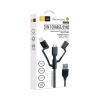 Universal USB Cable, 3.5 ft, Black2