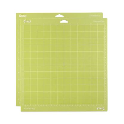 StandardGrip Machine Mat, 12 x 12, Green, 2/Pack1