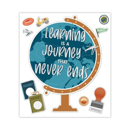 Motivational Bulletin Board Set, Learning Is a Journey, 45 Pieces1