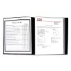 Bound Sheet Protector Presentation Book, 12 Letter-Size Sleeves, Black2