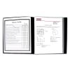 Bound Sheet Protector Presentation Book, 24 Letter-Size Sleeves, Black2