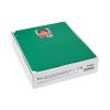 Two-Pocket Heavyweight Poly Portfolio Folder, 3-Hole Punch, 11 x 8.5, Green, 25/Box2