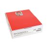 Two-Pocket Heavyweight Poly Portfolio Folder, 11 x 8.5, Red, 25/Box2