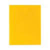 Two-Pocket Heavyweight Poly Portfolio Folder, 11 x 8.5, Yellow, 25/Box1