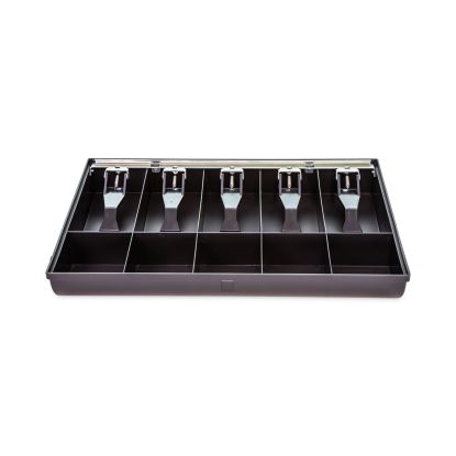 Cash Drawer Replacement Tray, Coin/Cash, 10 Compartments, 16 x 11.25 x 2.25, Black1
