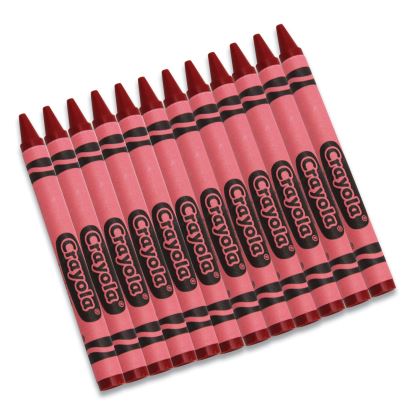 Bulk Crayons, Red, 12/Box1