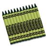 Bulk Crayons, Green, 12/Box1