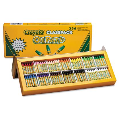 Oil Pastels,12 Assorted Colors, 336/Pack1