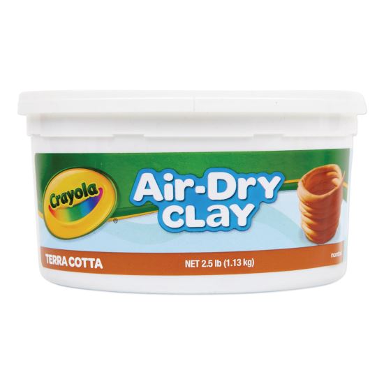 Air-Dry Clay, Terra Cotta, 2.5 lbs1