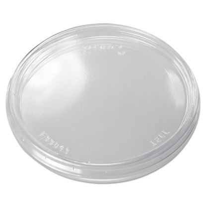Non-Vented Cup Lids. Fits 10 oz to 14 oz Foam Cups, 6 oz to 8 oz Food Containers, 6 oz Bowls; Clear, 1,000/Carton1