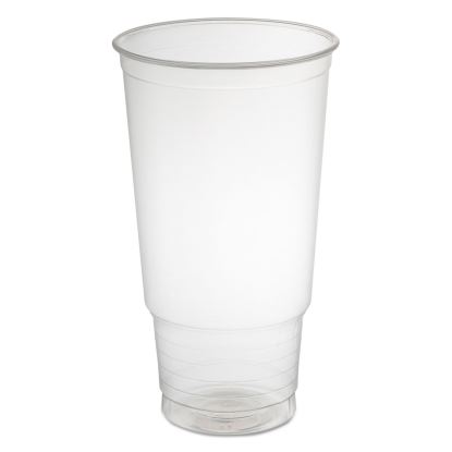 Polypropylene Cups, Cold Cups, 32 oz, Clear, 25/Bag, 20 Bags/Carton1