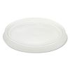 Non-Vented Container Lids, Clear, 100/Pack, 10 Packs/Carton1