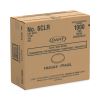 Non-Vented Container Lids, Clear, 100/Pack, 10 Packs/Carton2