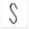 S Hooks, Metal, Silver, 50/Pack2