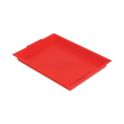 Little Artist Antimicrobial Finger Paint Tray, 16 x 1.8 x 12, Red1