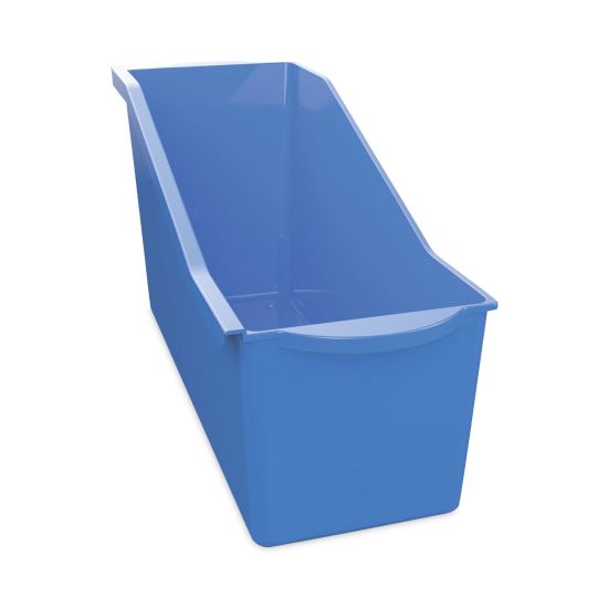 Antimicrobial Book Bin, 14.2 x 5.34 x 7.35, Blue1