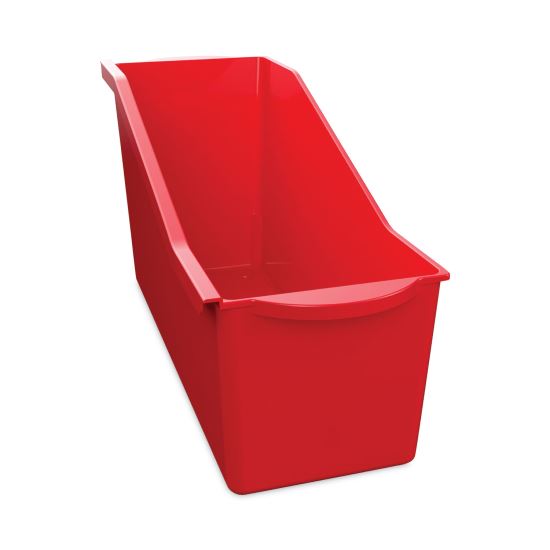 Antimicrobial Book Bin, 14.2 x 5.34 x 7.35, Red1