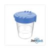 Antimicrobial No Spill Paint Cup, 3.46 w x 3.93 h, Blue2