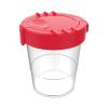 Antimicrobial No Spill Paint Cup, 3.46 w x 3.93 h, Red1